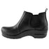 Dansko Frankie Black Oiled Jodpur Style Stapled Ladies Clog